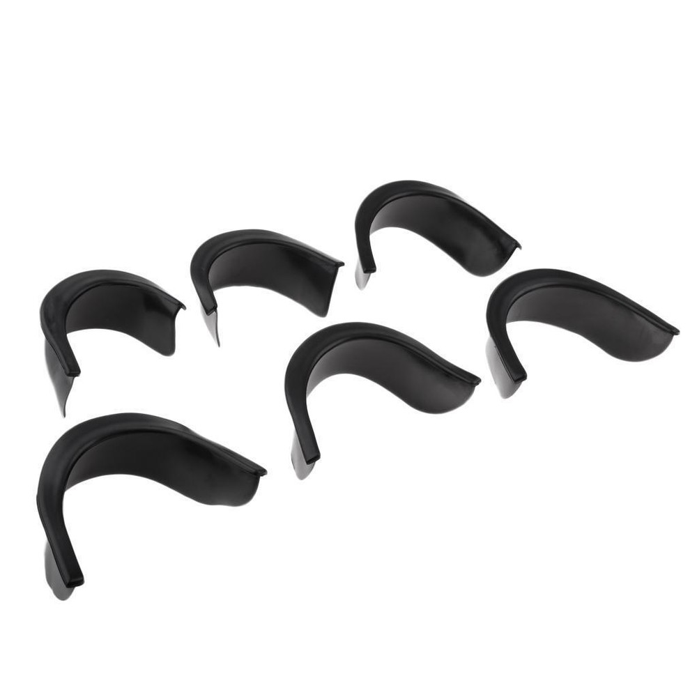 6 Pieces Rubber Pool Table Pocket Liners Billiard Accessory 4 corner 2 Sides