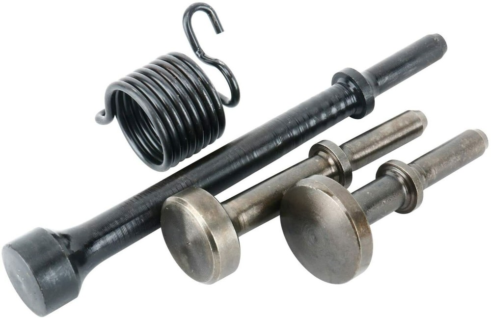 4 Pcs Smoothing Pneumatic Air Hammer Bits Air Chisel Bits Tool Set with Spring