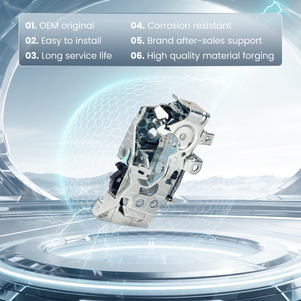 Door Latch Assembly Front Left Driver Side For Chevy Chevrolet / GMC 16631627