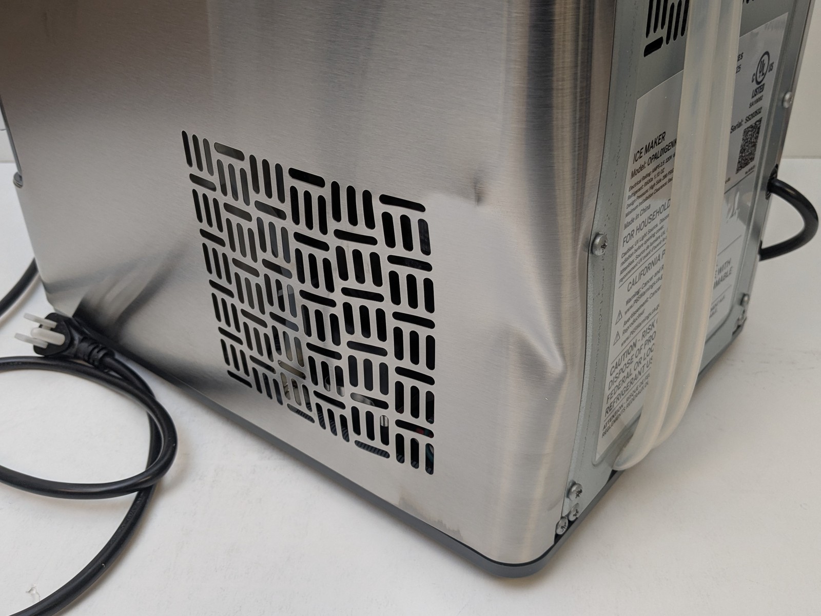 GE Profile Opal Nugget Ice Maker with side tank