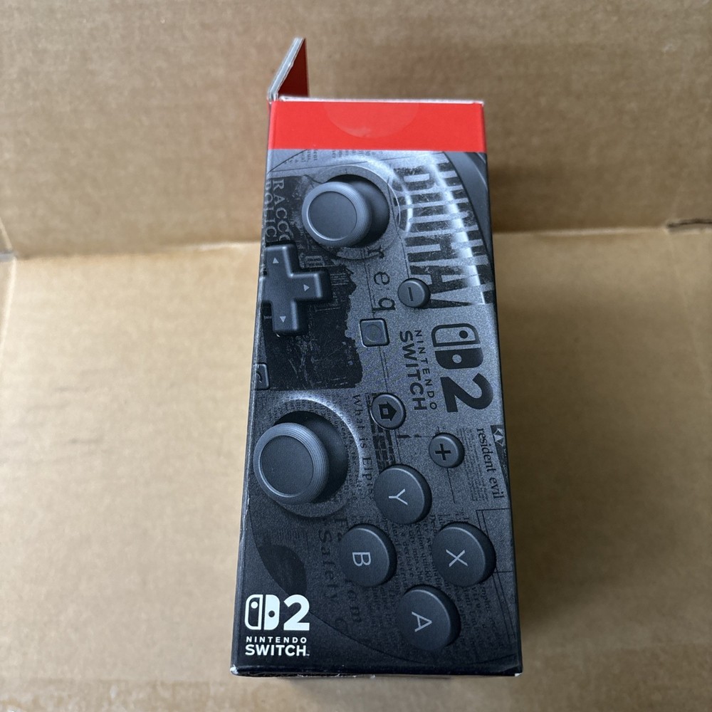 Nintendo Genuine Pro Controller BIOHAZARD Requiem Edition Switch 2 NEW