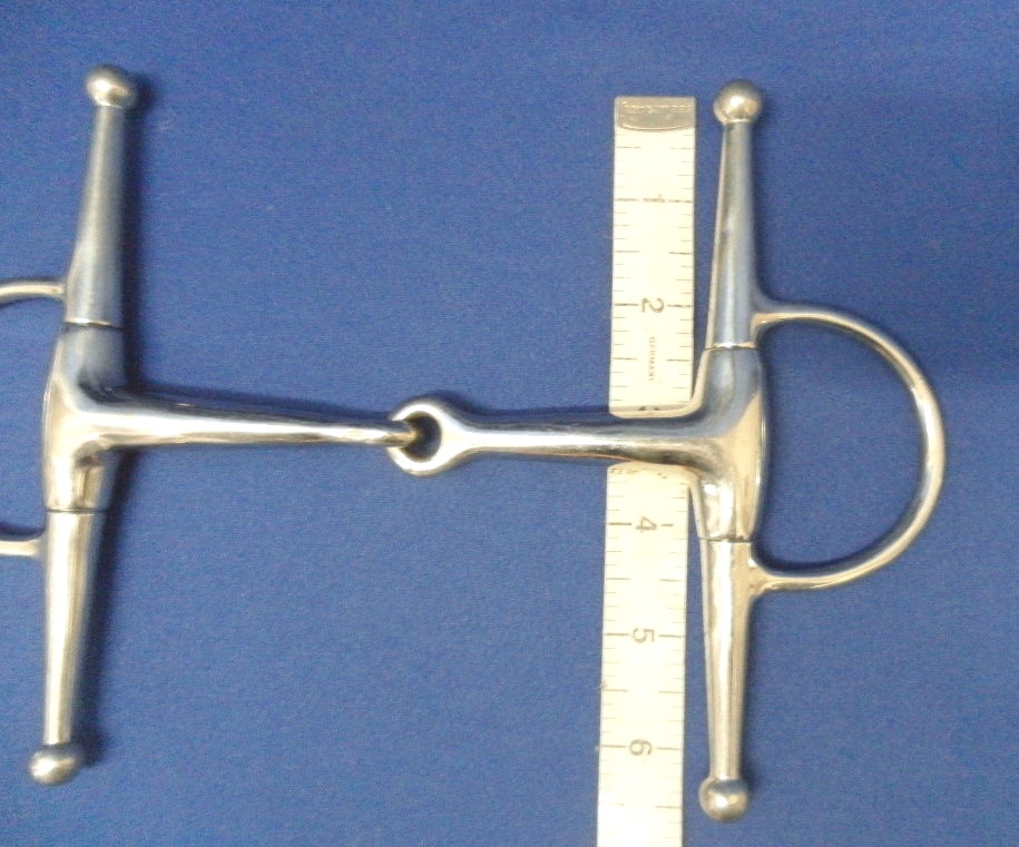 JP Korsteel Full cheek Eggbutt Snaffle Bit 5 inch