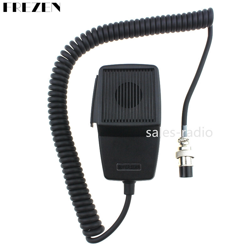 Superstar DM507-4 Pin CB RADIO MICROPHONE For Galaxy Cobra Uniden 4Pin CB Radios