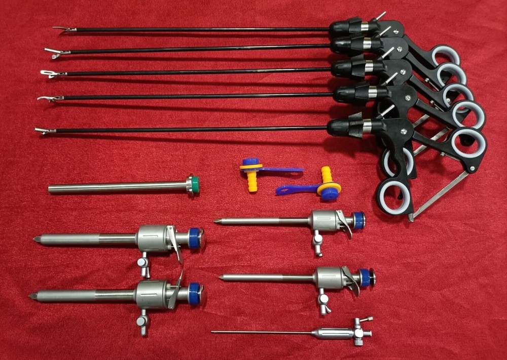 12pc-Laparoscopic Instrument Set 5mmx330mm Best Quality Reusable Instruments