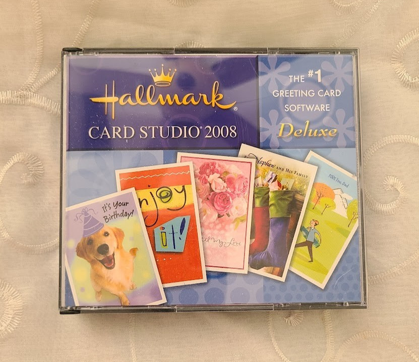 Hallmark card Studio 2008 PC CD Rom