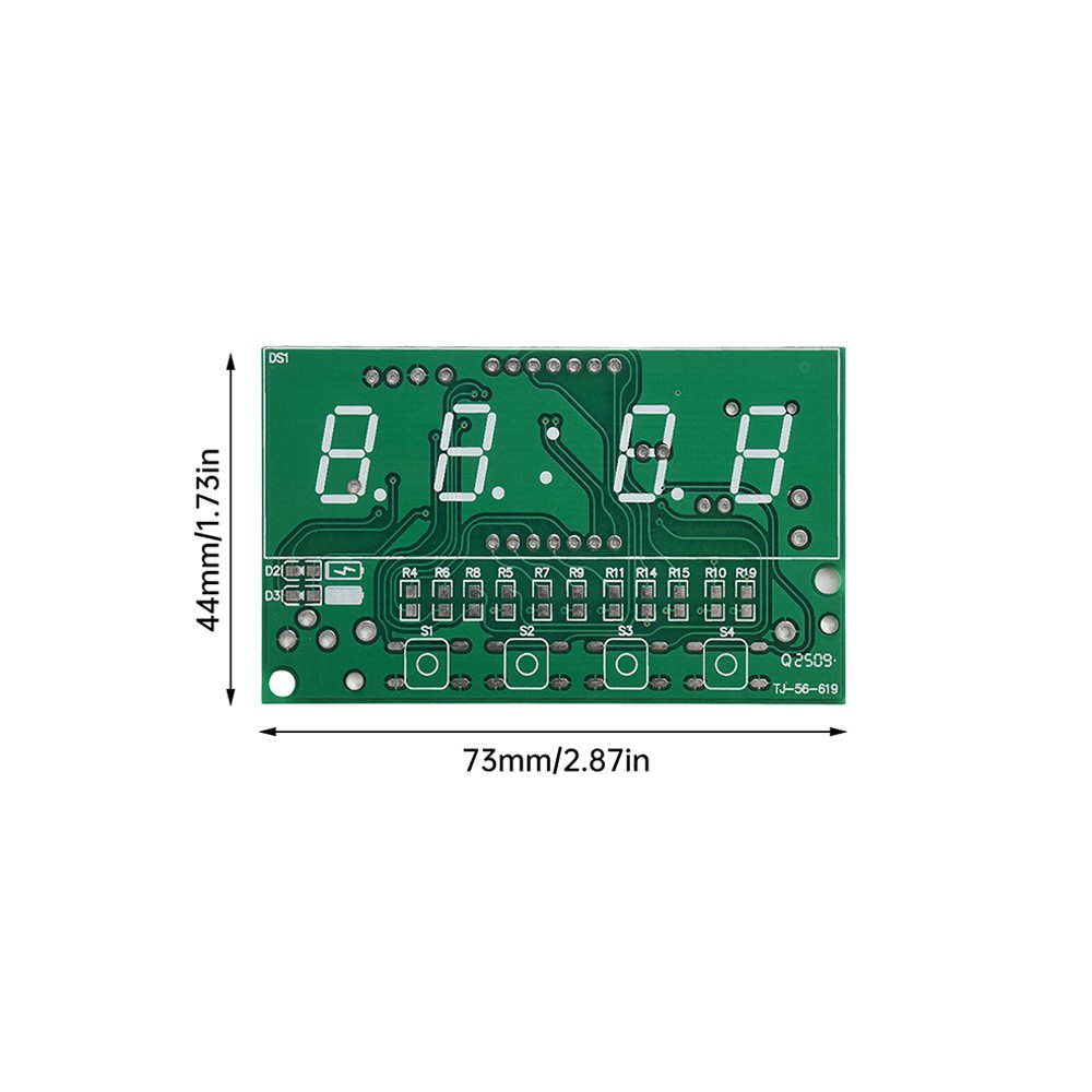 Electronic Clock Kit Multifunction Digital Clock Soldering Practice DIY Kit DC5V
