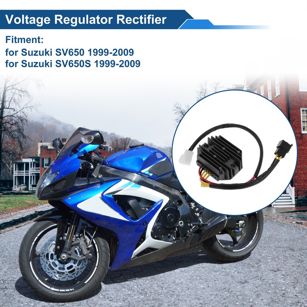 Voltage Regulator Rectifier Replacement for Suzuki SV650 1999-2009