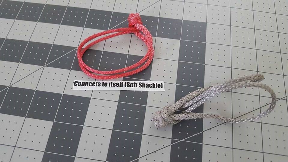 (((Evo loops))) 8 inch continuous shackle loops carabiner replacement