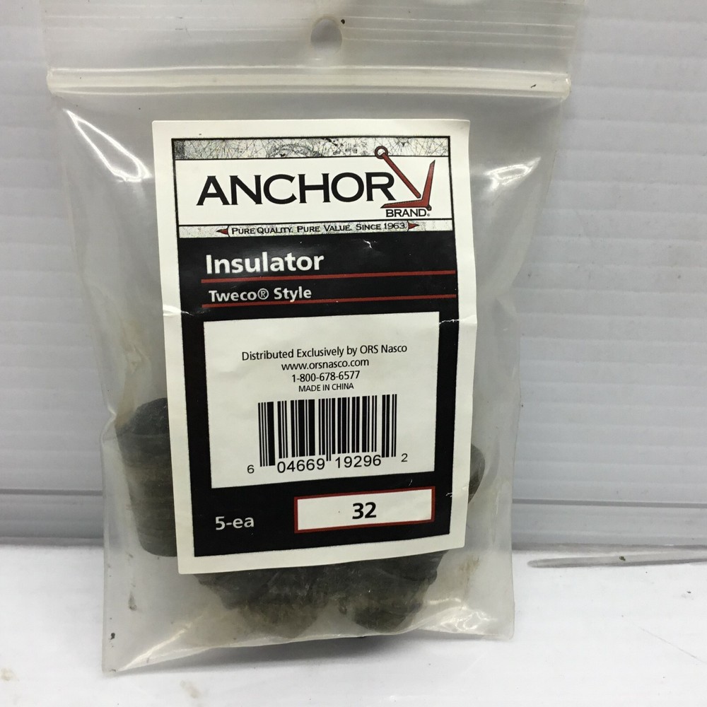 ANCHOR INSULATOR Tweco Style 32  (5-PACK)