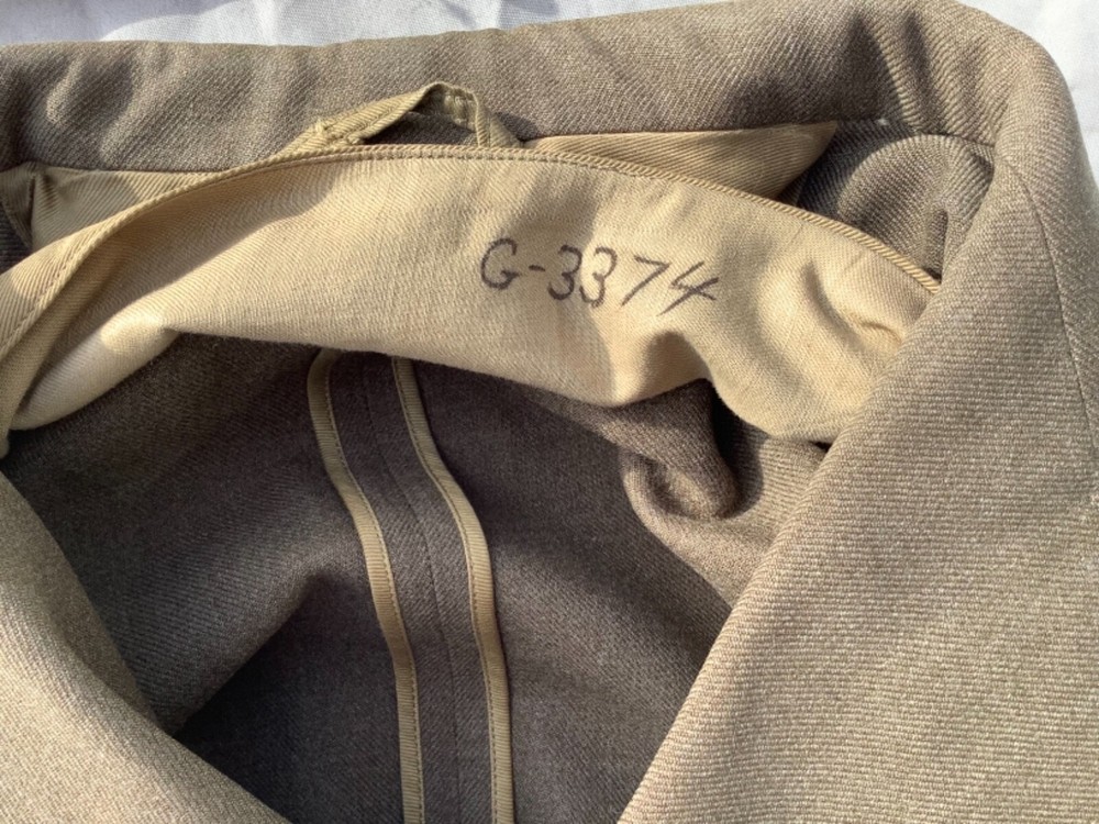 WWII US Army Dress Jacket 3rd Service Command Ruptured Duck Authentic