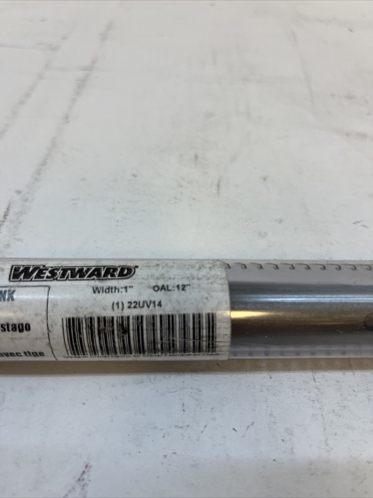 WESTWARD 22UV14 Flat Chisel Bit 1" 12" O.D,