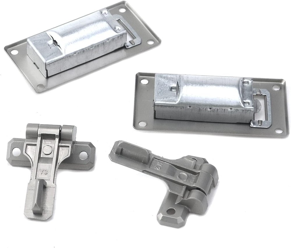 2 Pcs Tool Box Hasp Luggage Combination Lock Briefcase Replacement Lock