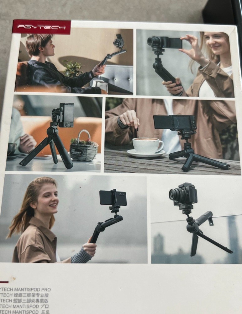PGYTECH MANTISPOD PRO Tripod Ball Head Foldable Adjustable For Camera Smartphone