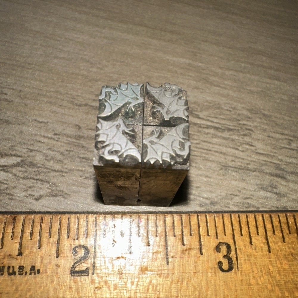 Ornamental Printing Blocks, Dingbats Nice Design!