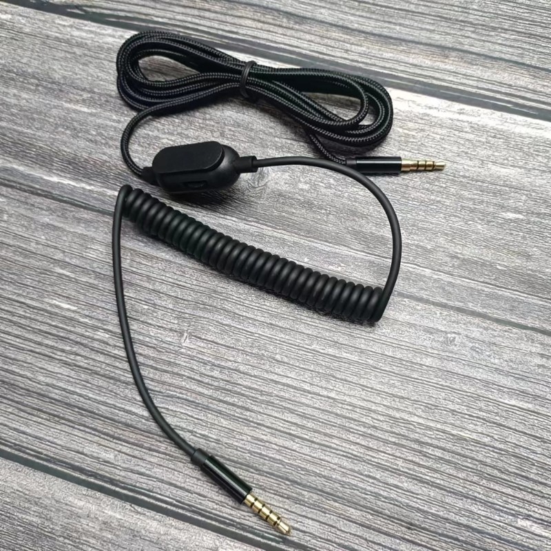 Headphone Cable Inline Mute Control Replacement for A10/A30/A40/A50