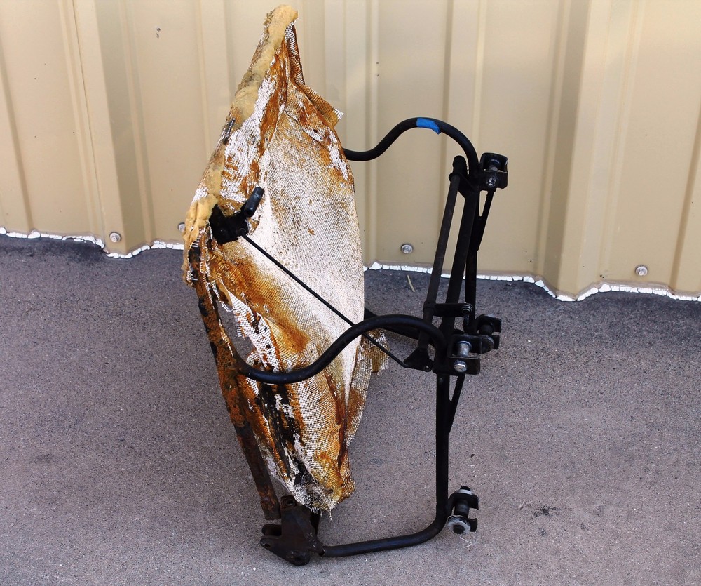 Vintage Aircraft Seat Frame "S" Frame