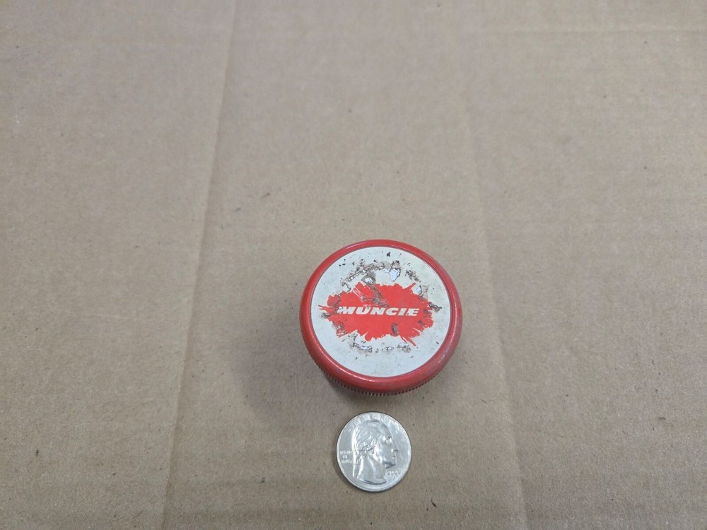 Muncie Power Takeoff PTO Cable Red Knob Handle Mount Controll Controller