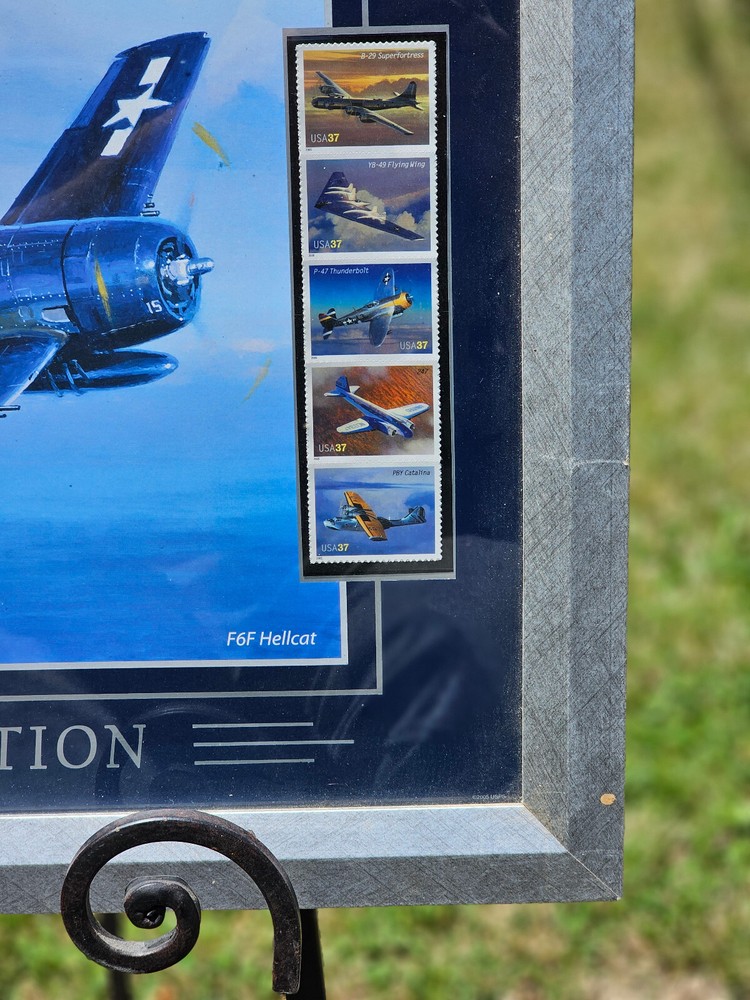 F6F Hellcat Fighter Advances in Aviation USPS