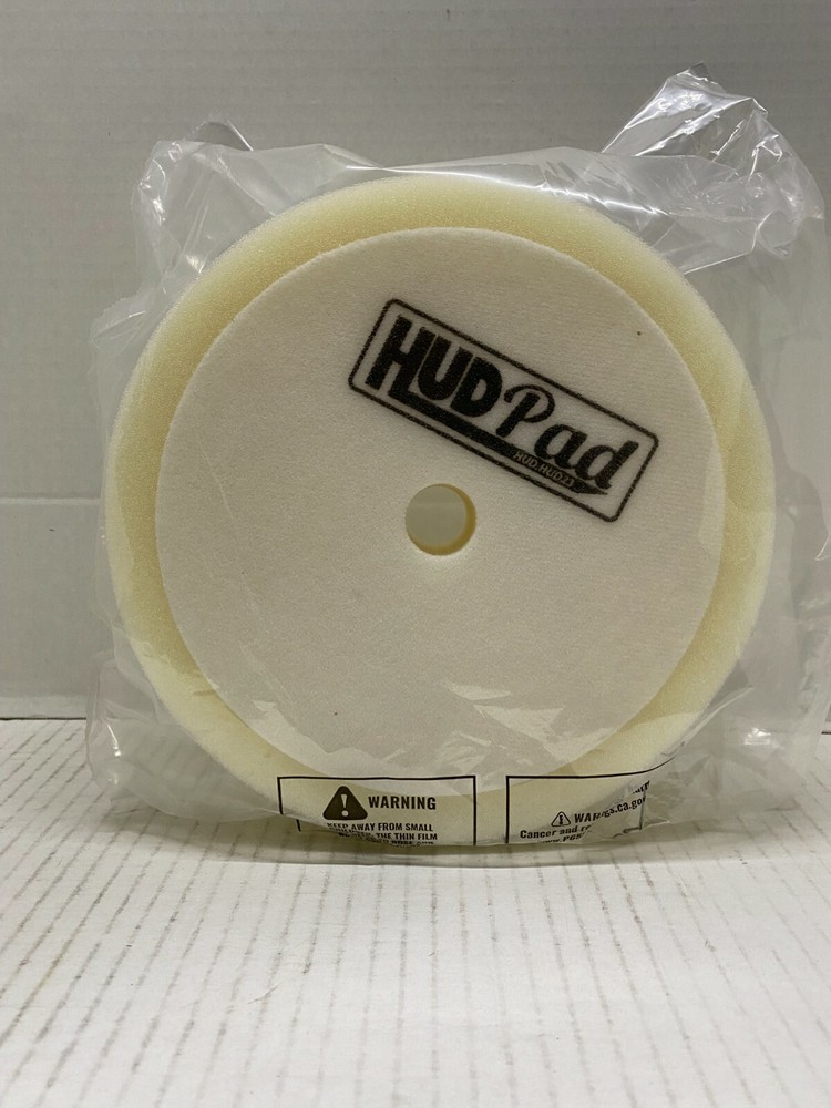 8" HUD23 White Waffle Foam Pad - Single Pack
