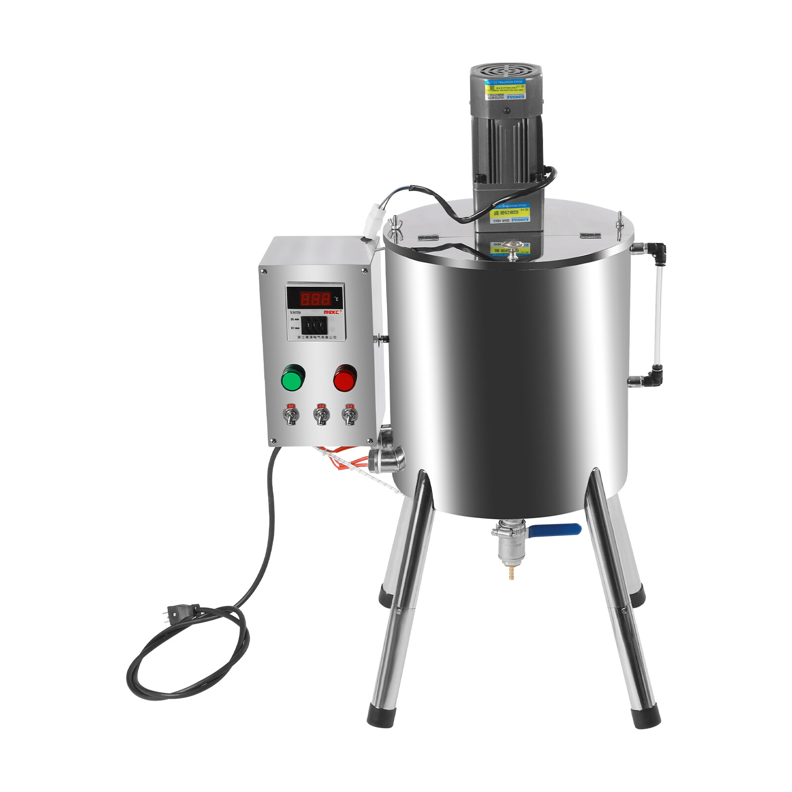 YK-15L Heating Mixing Filling Machine Stirring Tank Liquid Paste Lipstick Filler