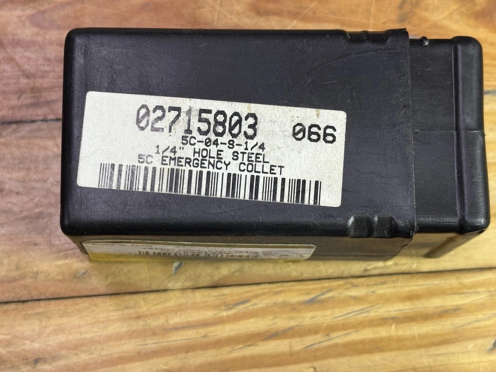 5C-E Interstate 5C E Emergency Collet 1/4” Hole Steel 5C-04-S-1/4