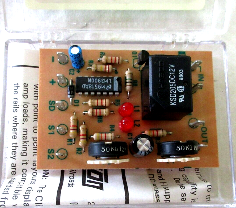 Circuitron 800-5400 AR-1 Electronic Automatic Reverse Circuit Module