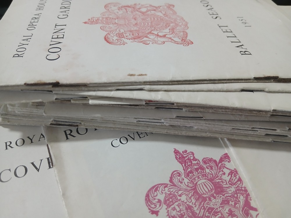 Royal Opera House Covent Gardens Programmes x33 (1949-1961)