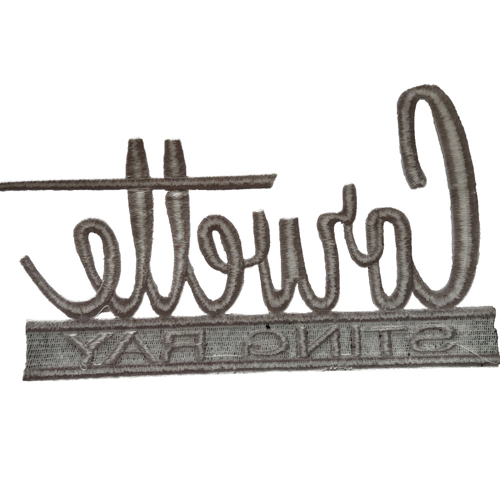 Corvette C2 Embroidered Patch 8” New