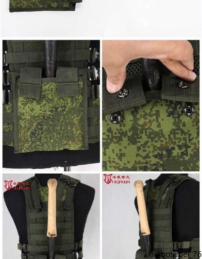 Replica Russian Tactical Vest 6SH117 Ratnik AK Combat Equipment CS Prop Vest