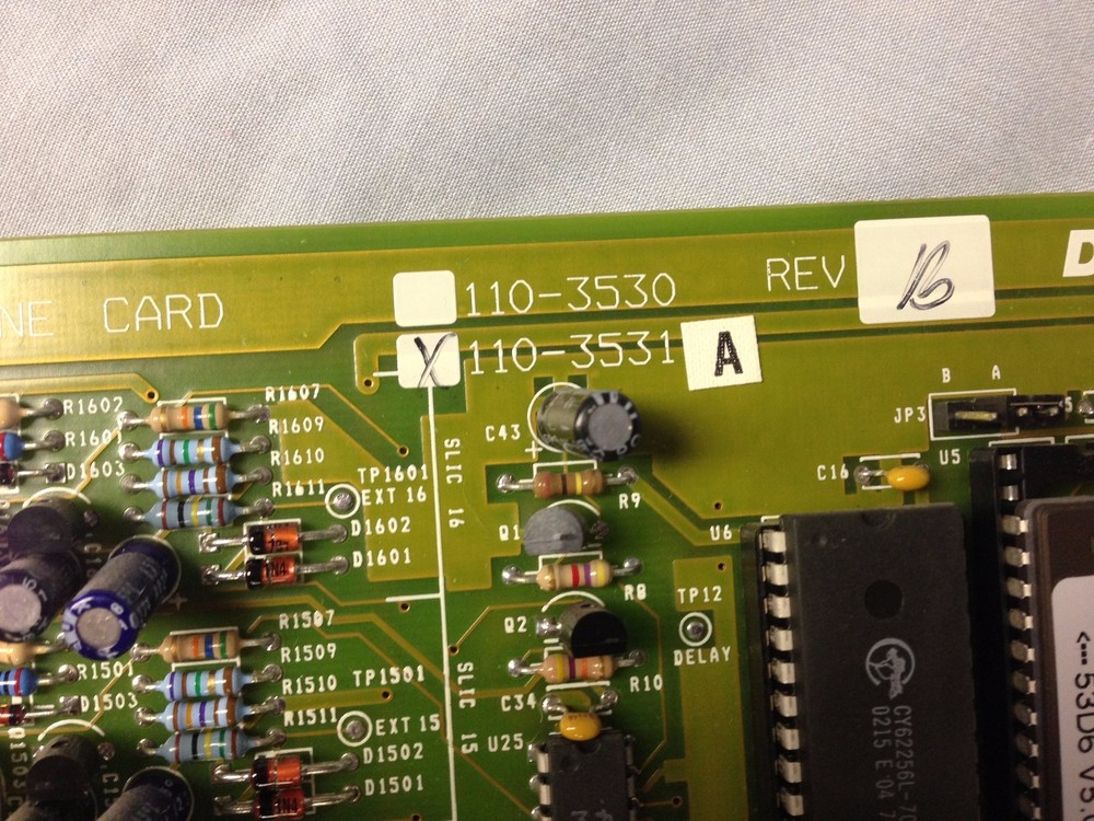 Dukane 110-3531A Expanded STD Telephone Card for Star Call Intercom System