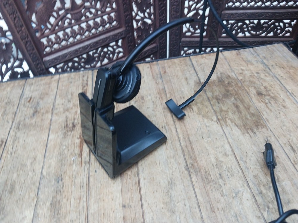 Plantronics CS540 (C054) Wireless Headset, Earloop, Base, Phone/Power Cord