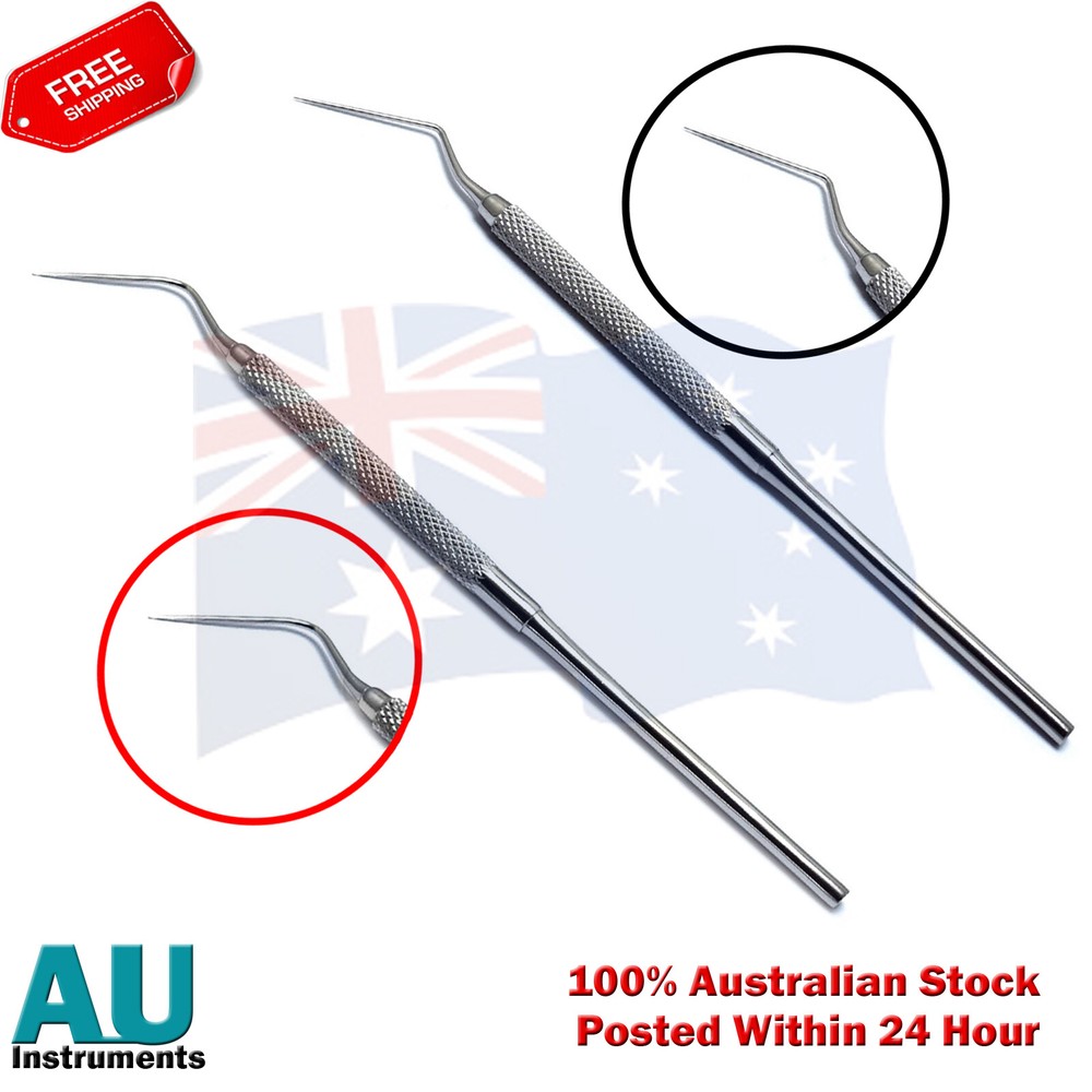 Dental Calculus Remover Plaque Tartar Explorer Probe Tooth Scraper Lab Tools