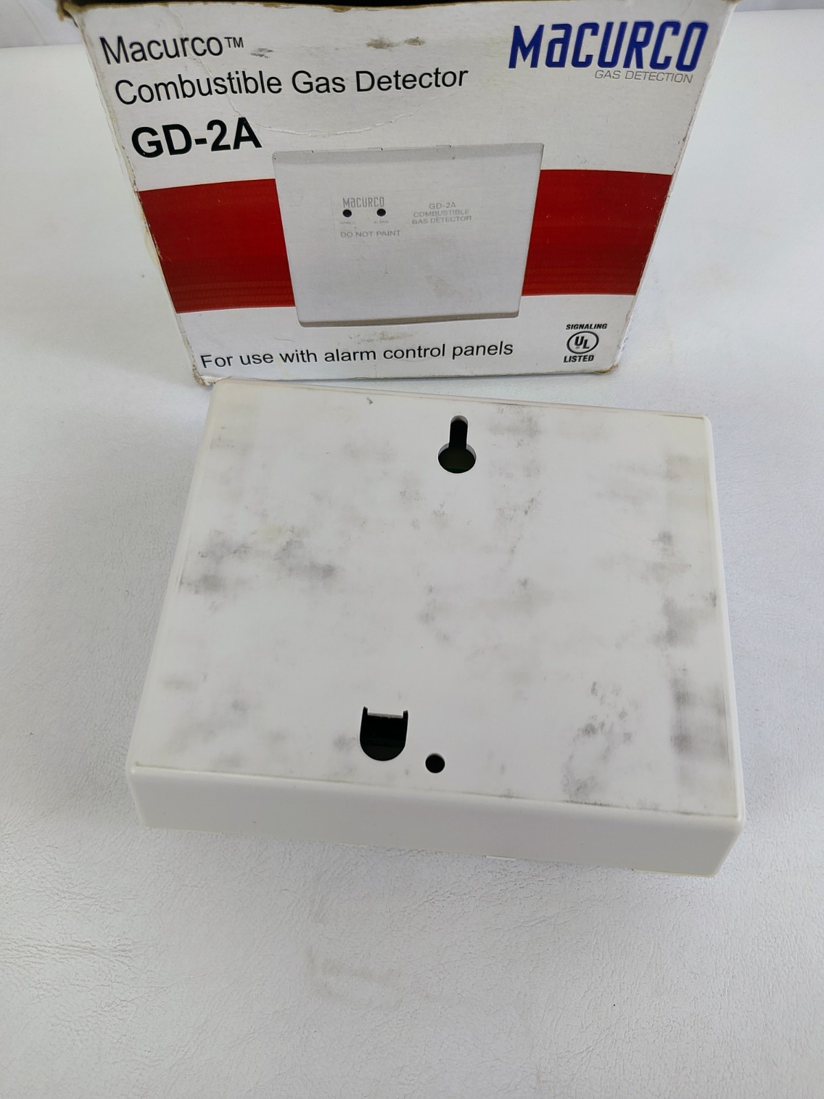 Macurco GD-2A Security Series Combustible/Heating Gas Detector Used