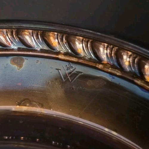 Wallace Silver Plated Baroque Bowl 8-inch