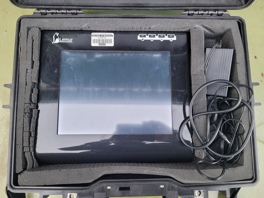 JazzMutant Lemur Touch Control Surface midi/osc controller Cables Pelican Case