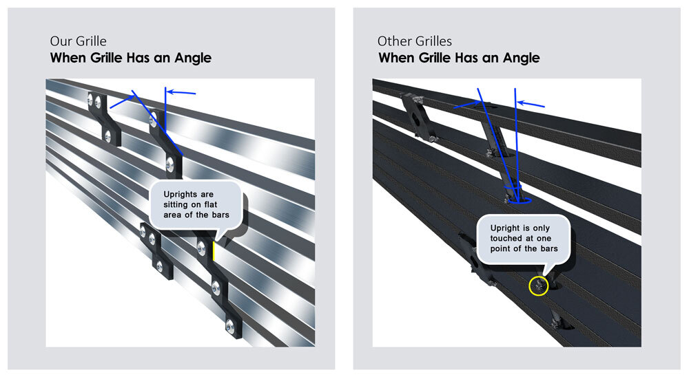 For 2011-2014 Chevy Silverado 2500HD/3500HD Billet Grille Grill Combo Insert