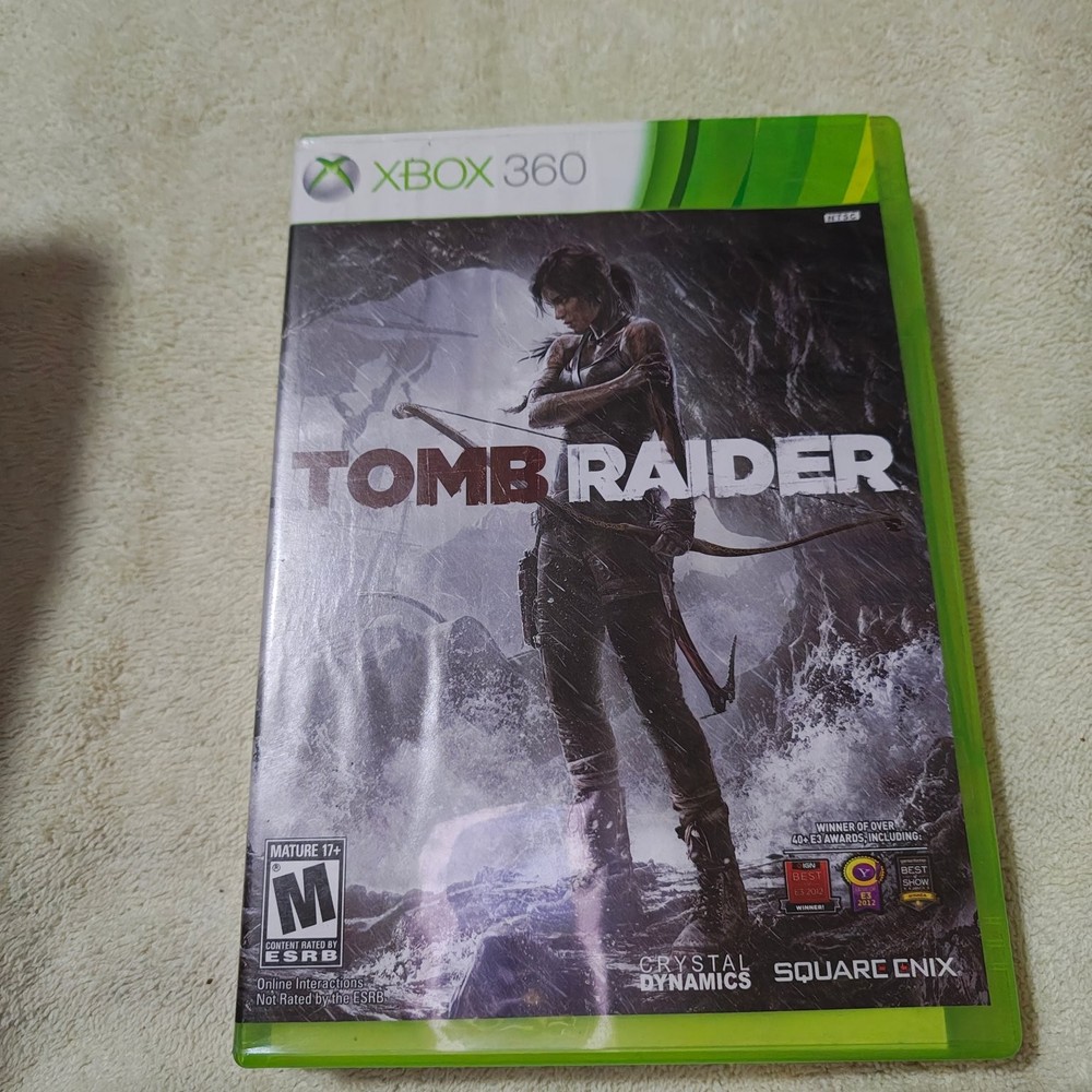 Tomb Raider Standard Case Xbox 360 Crystal Dynamics Square Enix