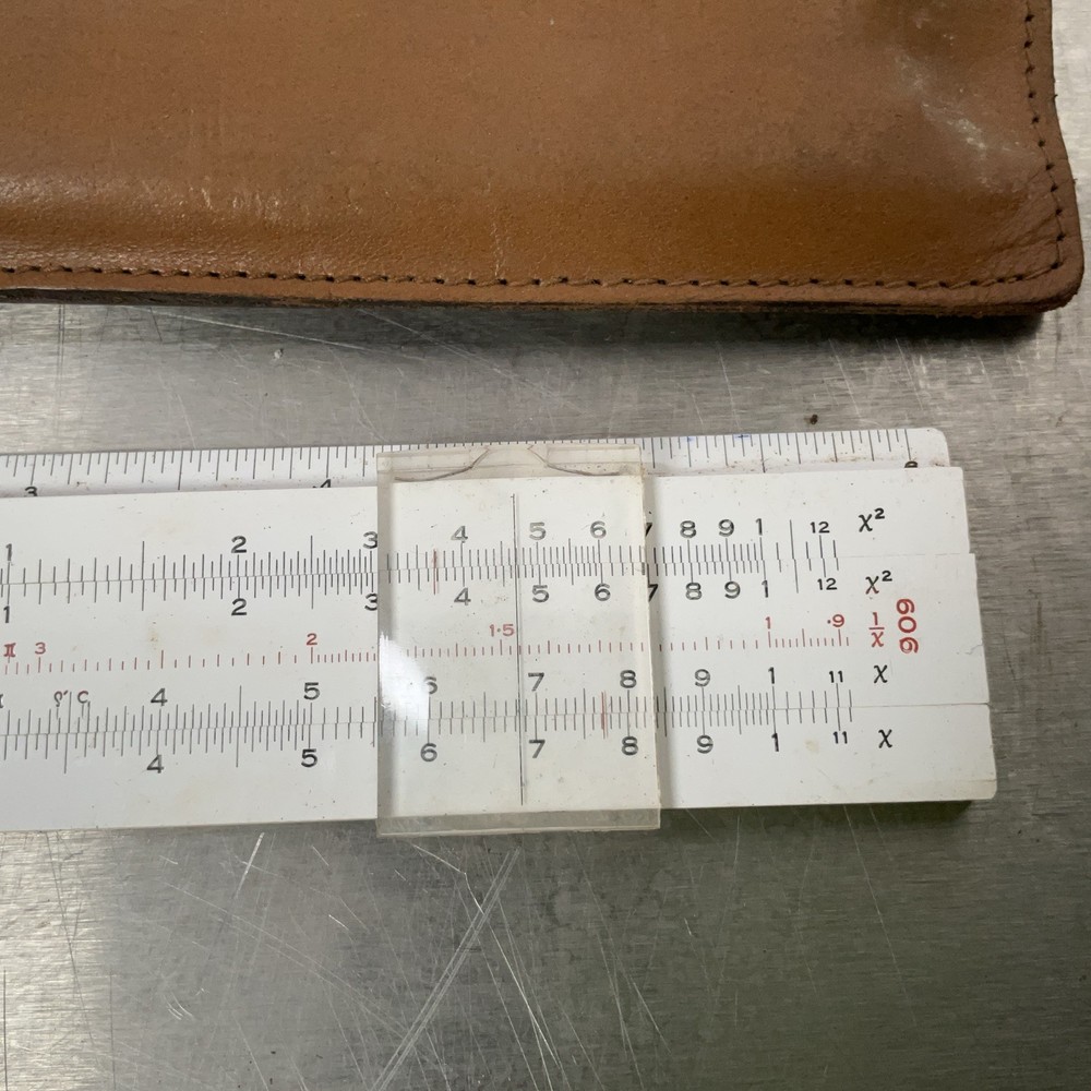 Bro wade Slide Rule Log Log In Case