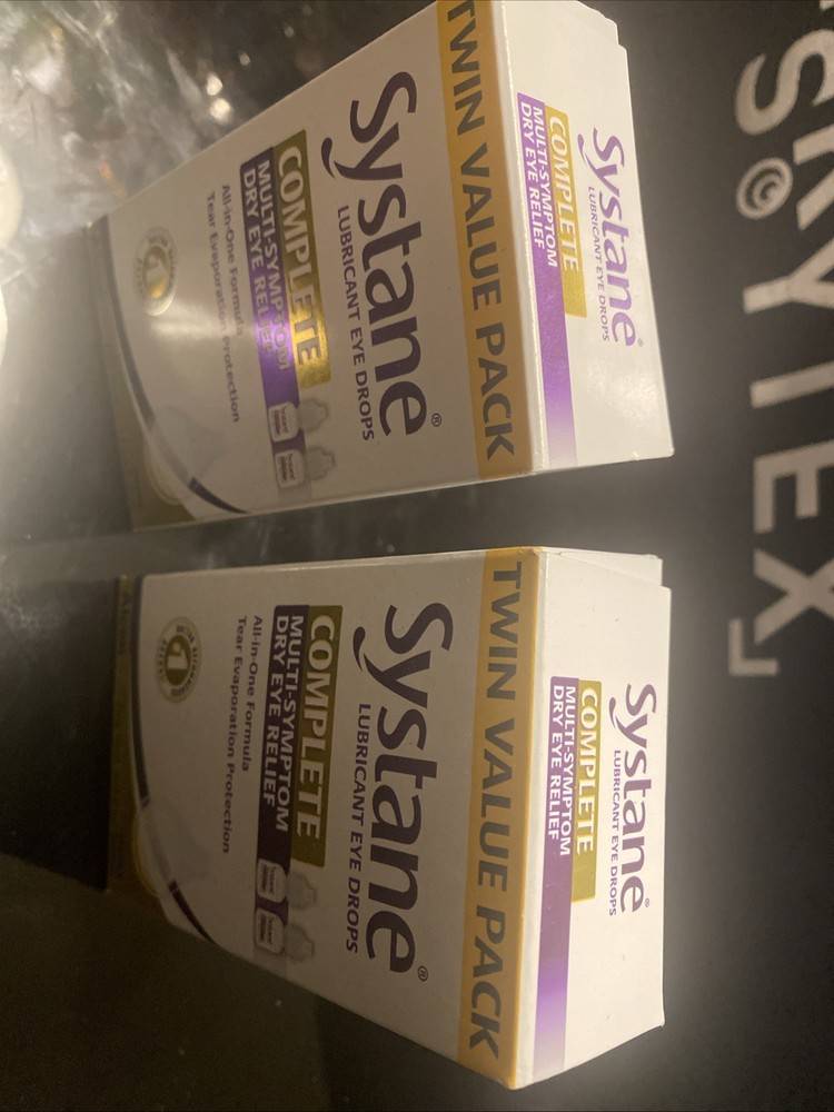 Systane Complete Lubricant Eye Drops, 10ml - 2 Pack