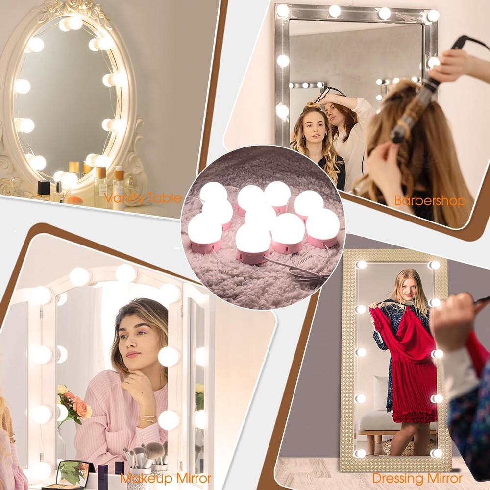 Led Vanity Mirror Lights, Vanity Lights for Makeup Dressing Mirror Lighting,1...