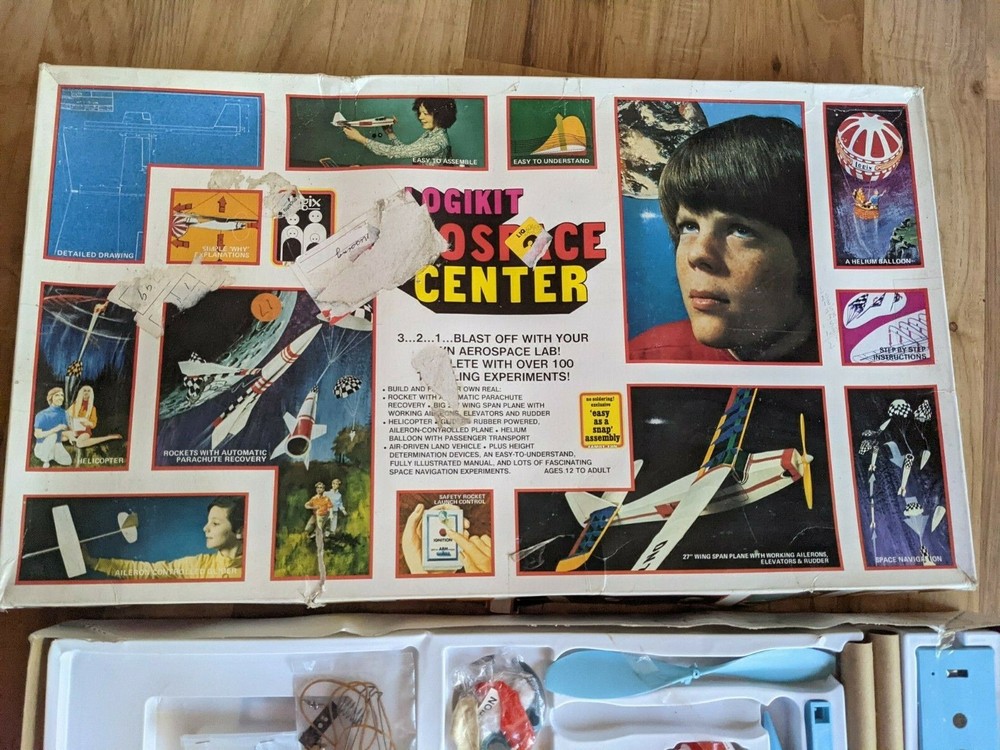1973 Vintage Logikit Aerospace Center Lab Experiments