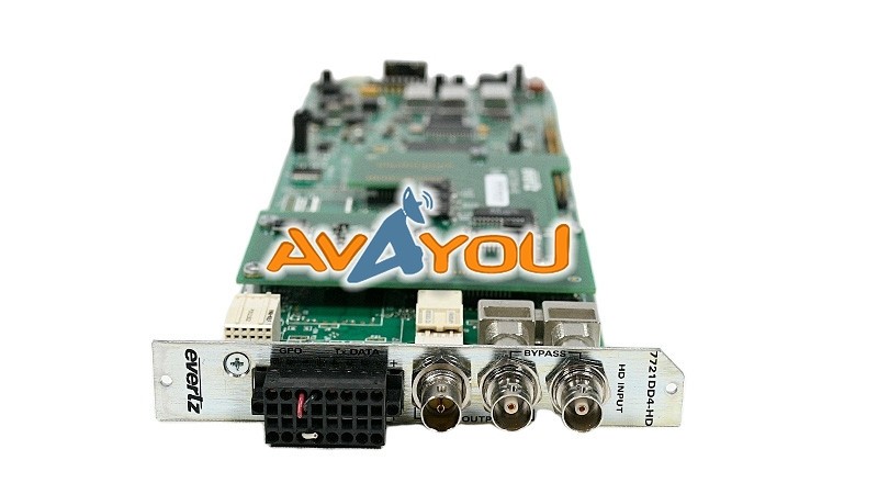 Evertz 7721DD4-HD +SCTE104 +VANC Data De-Embedder Deembedder +3RU