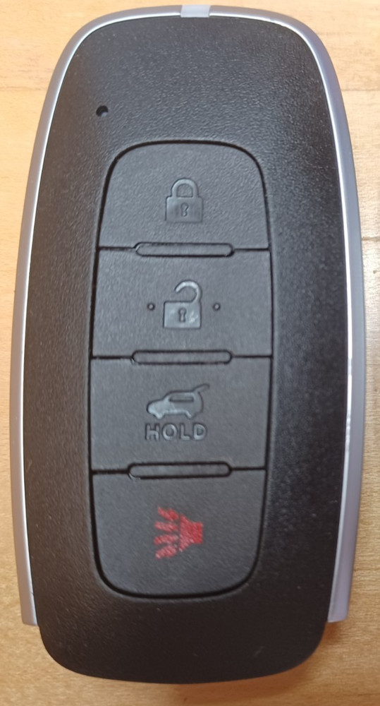 2x New High Quality 4-Button Hatch Nissan Smart Key Remote Replacement Shells