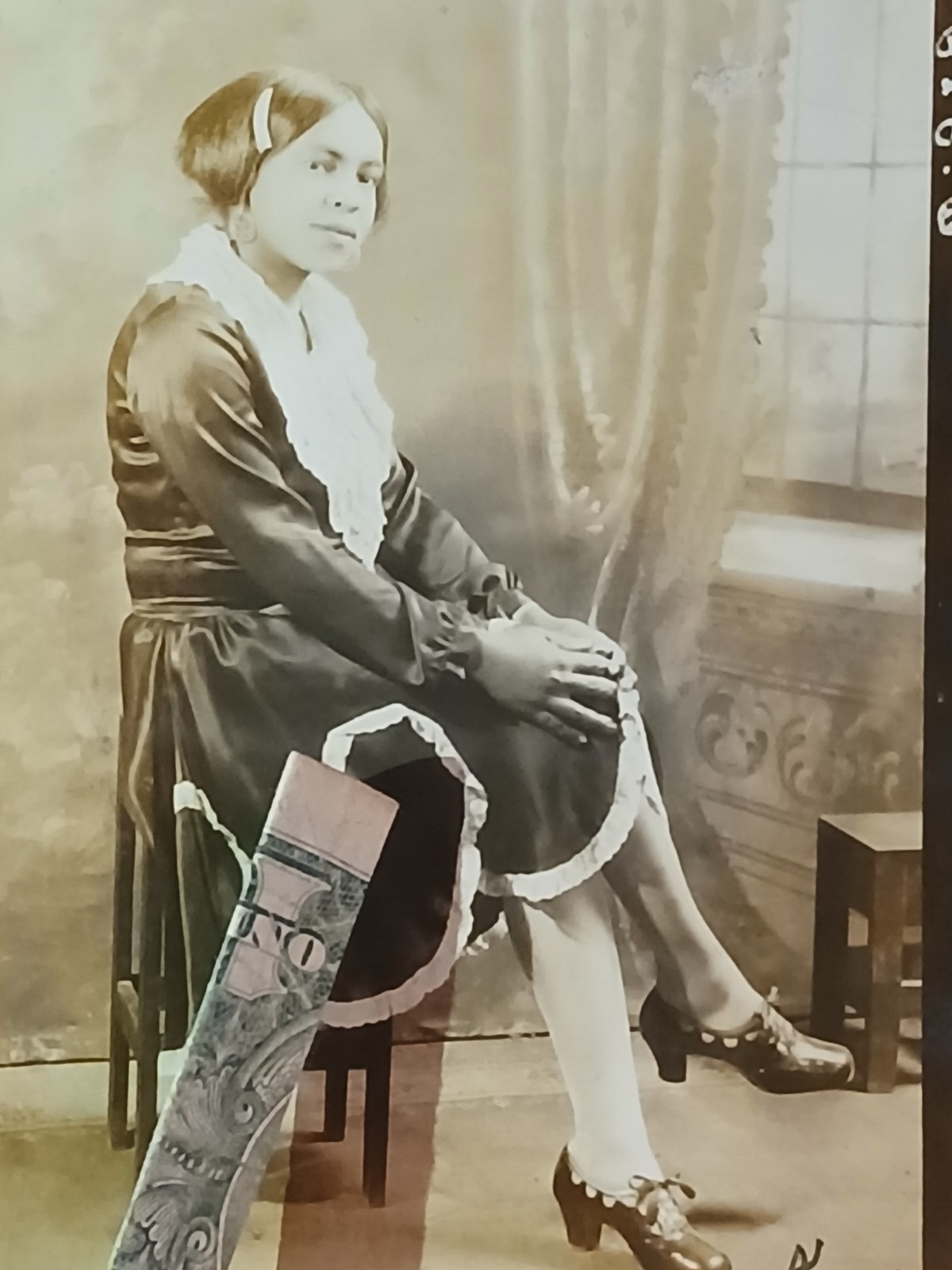 Antique African American* TEXAS COLLEGE STUDENT *HBCU * TYLER TEXAS