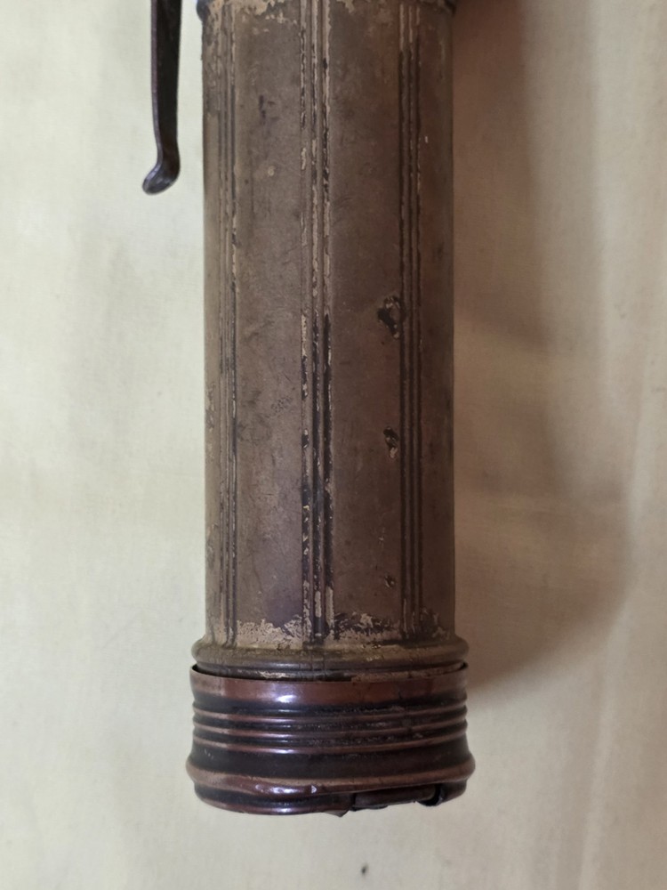 ORIGINAL WWII US ARMY ~ COMBAT FIELD ~ USALITE TL-122-A ~ FLASHLIGHT TORCH