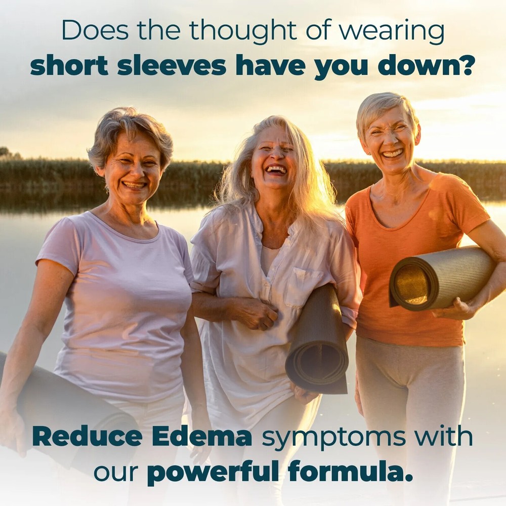 Lymphatic Supplement Reduces Swelling Support Lymphatic 60 Capsule Immune System
