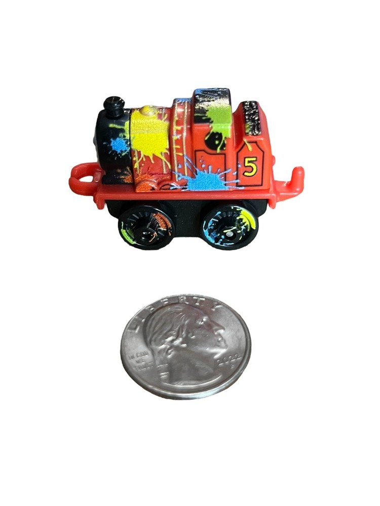 Thomas & Friends Minis - JAMES PAINT SPLATTER - 2014 Gullane
