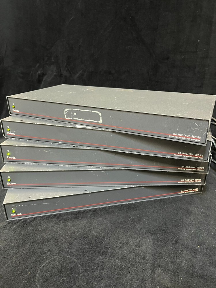 Extron Rack Mount VGA Video Processor/ amplifier/ PS/ Switcher (See Description)