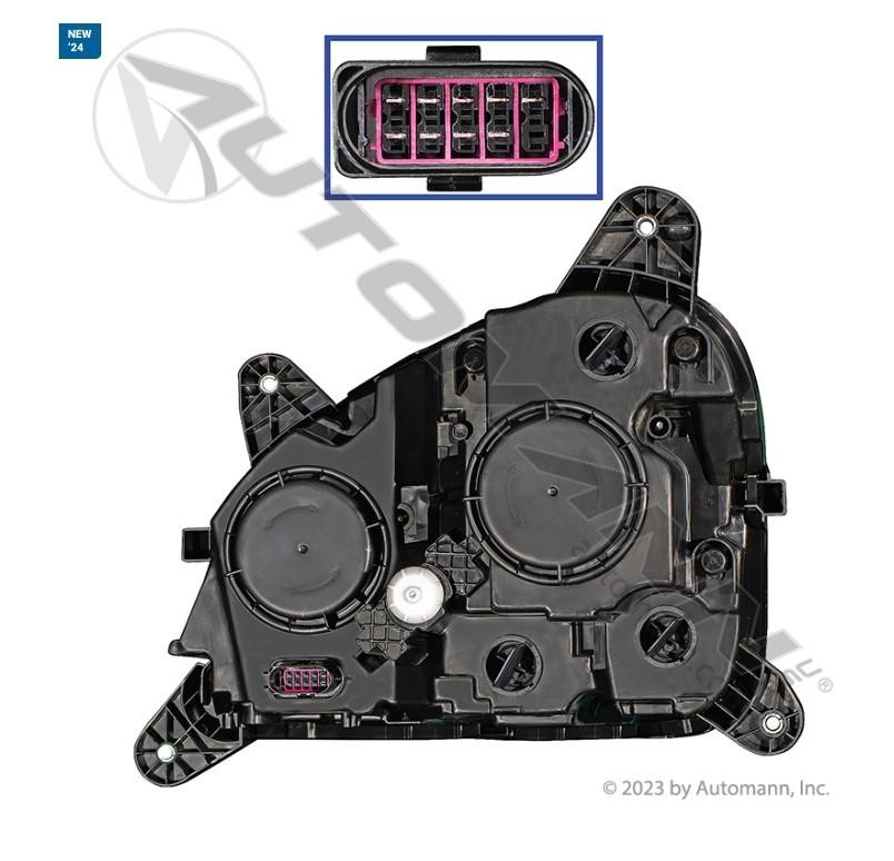 For PETERBILT 579 2012-2021 HEADLIGHT Right , MN