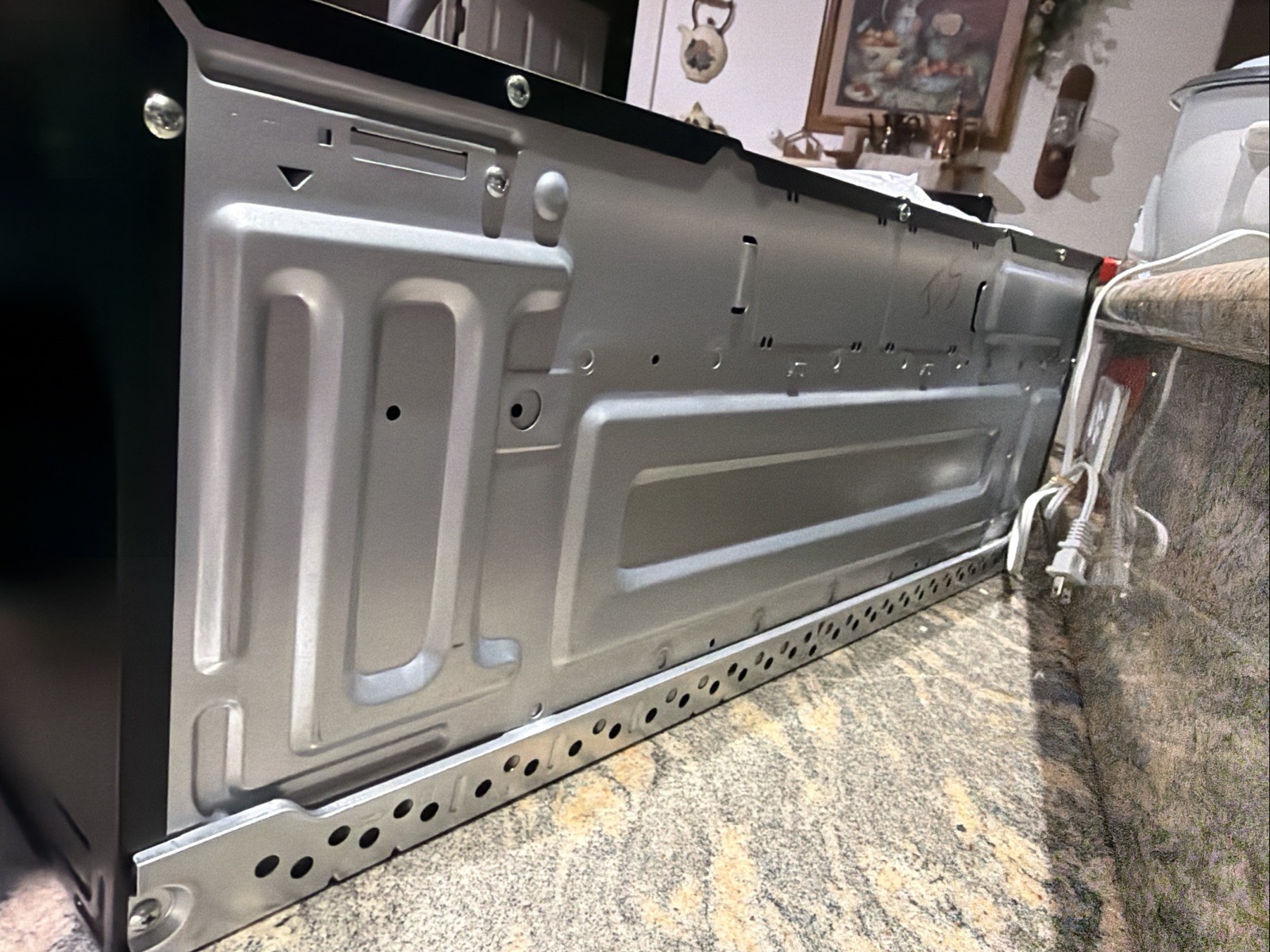 Samsung Smart SLIM 1.1-cu ft Low Profile Over-the-Range Microwave ME11A7510DS